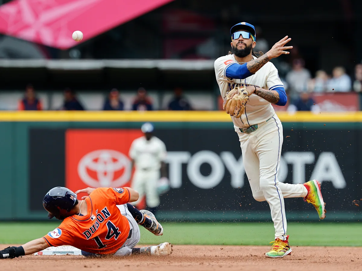 seattle mariners vs houston astros match player stats