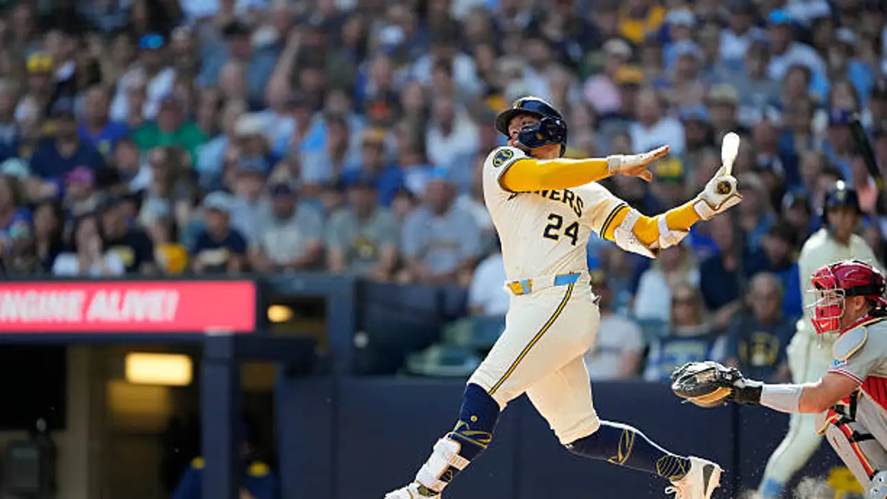 milwaukee brewers vs phillies match player stats