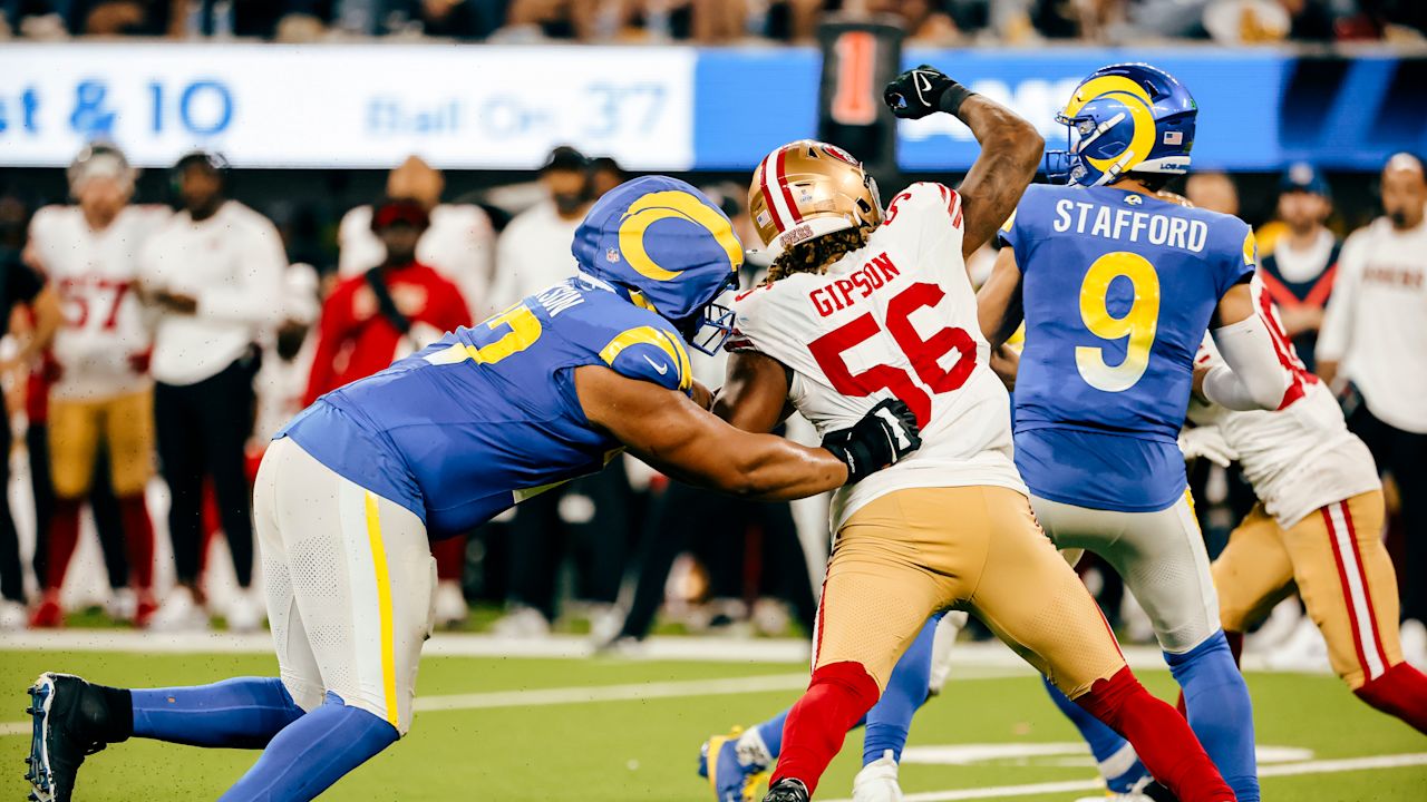 49ers vs los angeles rams match player stats