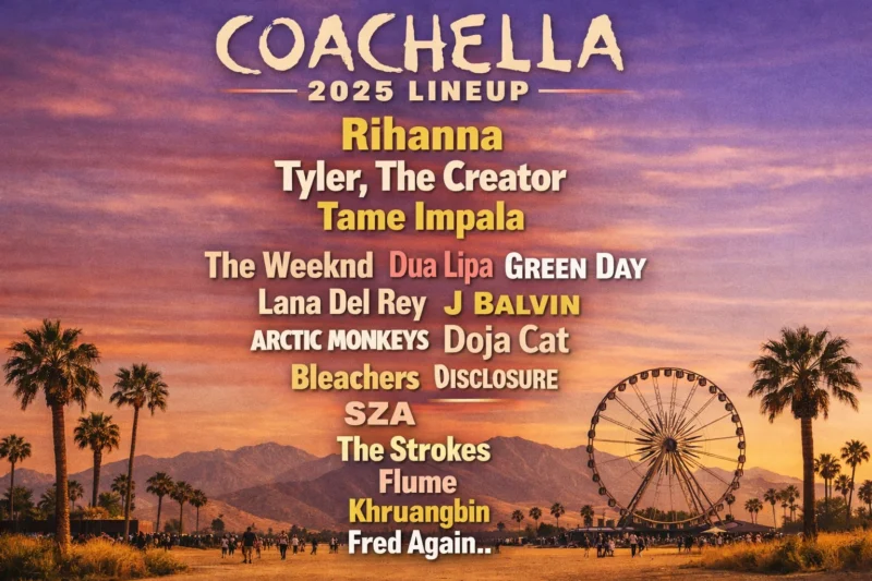 Coachella 2025 Lineup: A New Era of Sound, Style and Cultural Power
