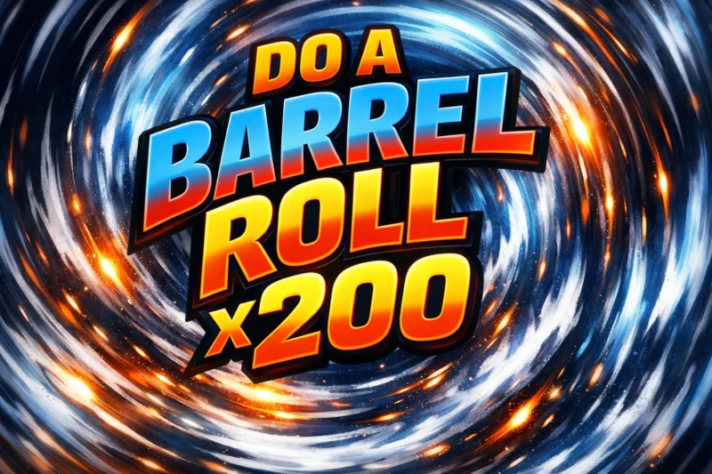 Do a Barrel Roll x200: The Ultimate Spinning Challenge