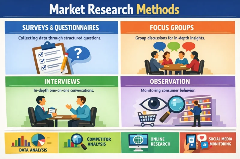 Market Research Methods Every Business Should Know in 2026