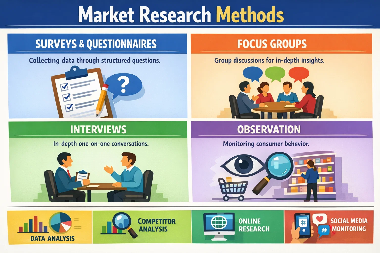 Market Research Methods Every Business Should Know in 2026 - Flick Magazine