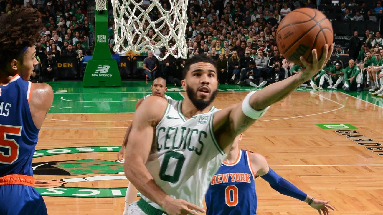 knicks vs boston celtics match player stats