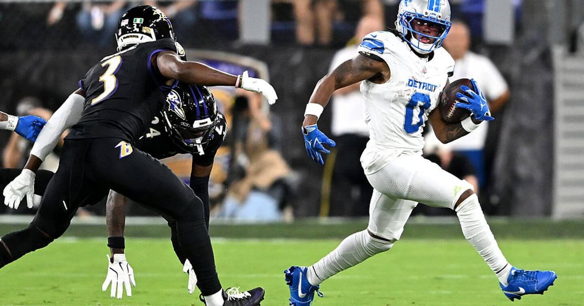 Detroit Lions vs Baltimore Ravens Match Player Stats