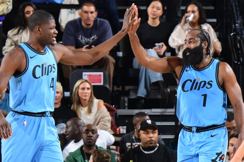 la clippers vs utah jazz match player stats