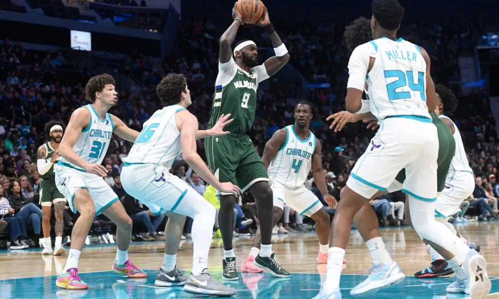 Milwaukee Bucks vs Charlotte Hornets Match Player Stats