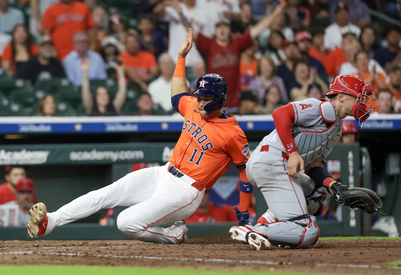 houston astros vs los angeles angels match player stats
