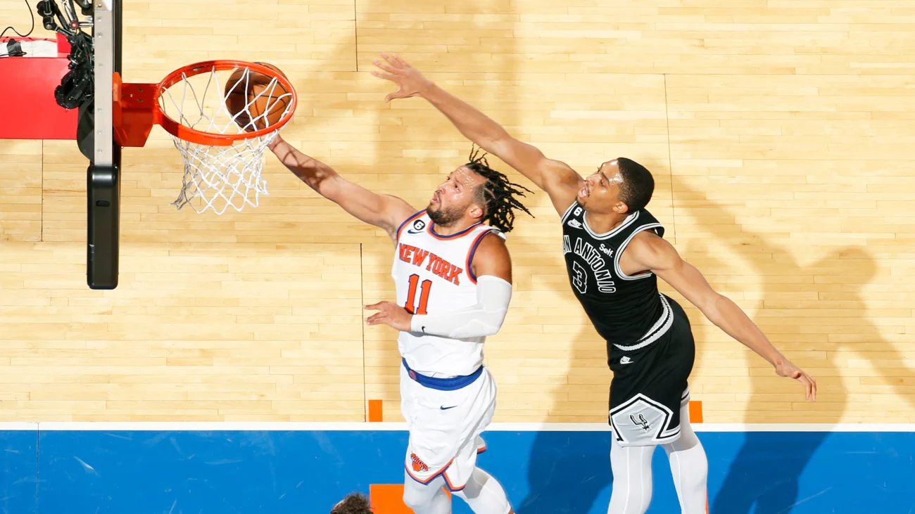 knicks vs san antonio spurs match player stats