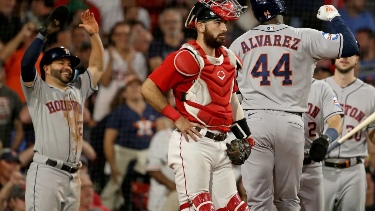 red sox vs houston astros match player stats