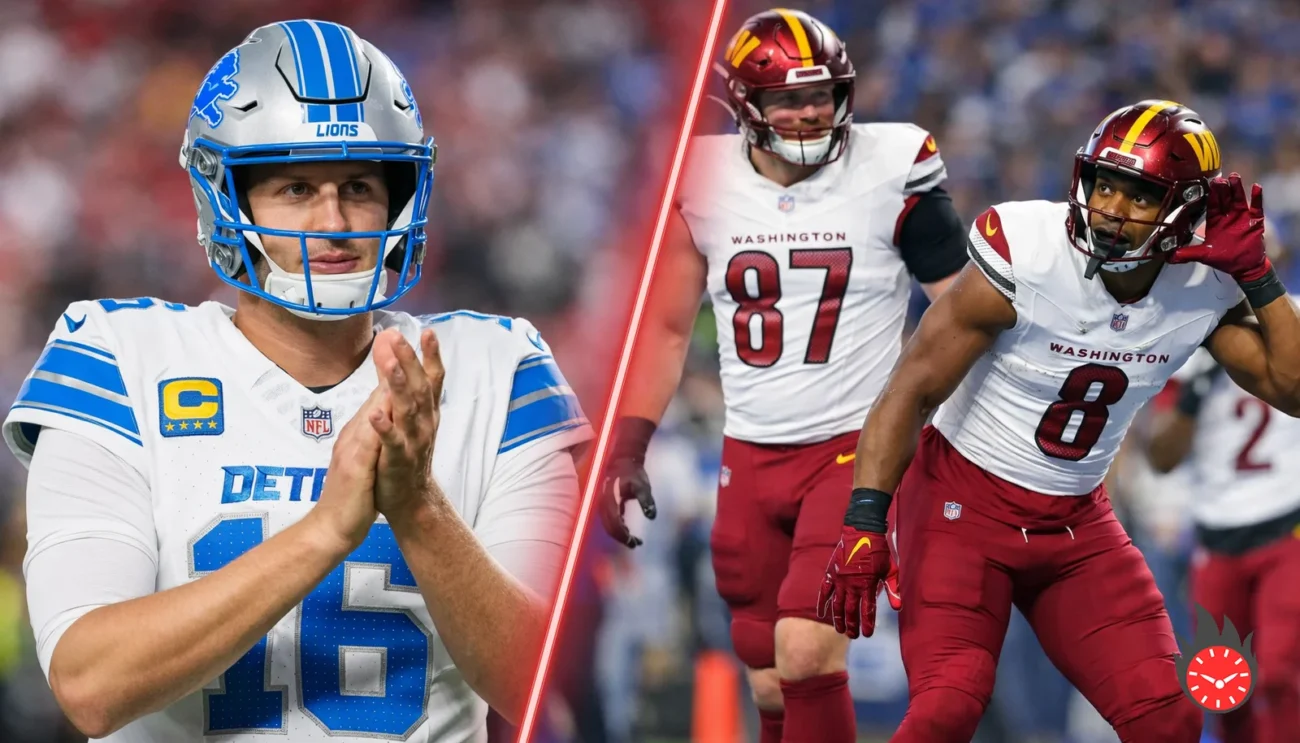 Detroit Lions vs Washington Commanders Match Player Stats