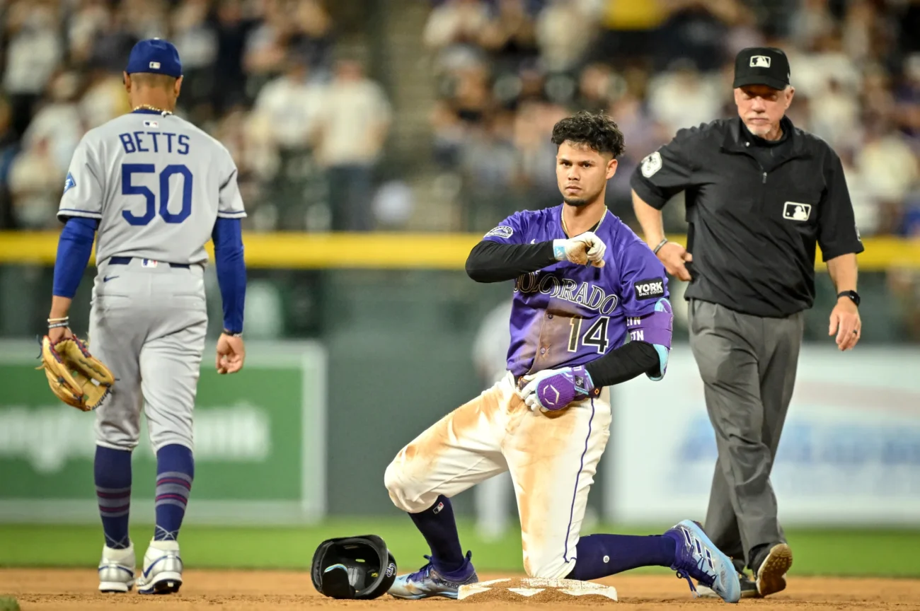 Colorado Rockies vs Dodgers match player stats