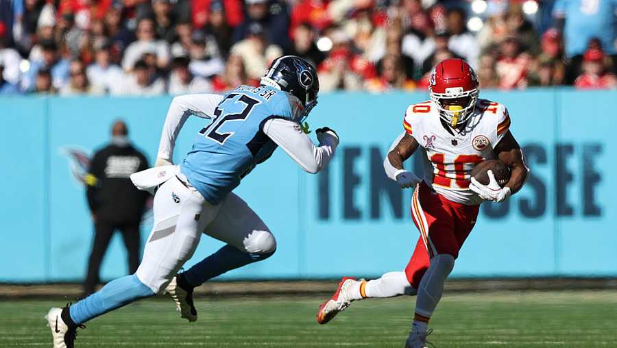 Kansas City Chiefs vs Tennessee Titans Match Player Stats