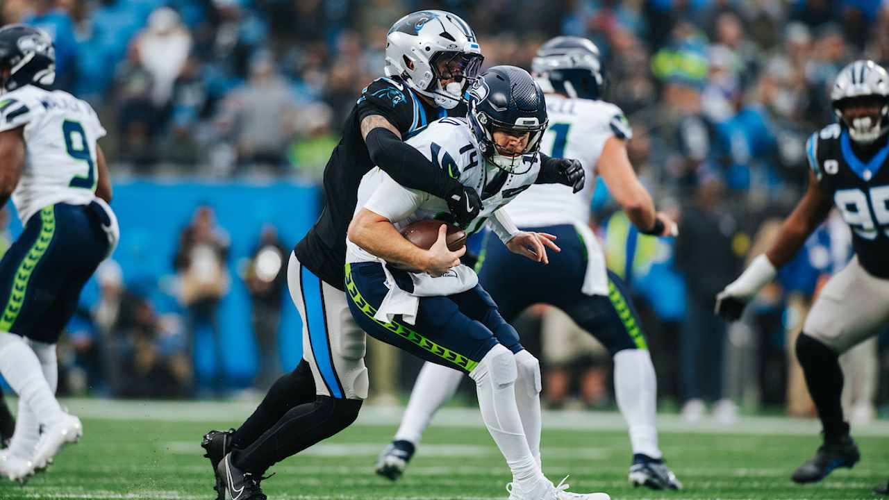 seahawks vs carolina panthers match player stats