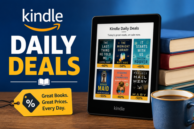 Kindle Daily Deals: Discover Amazing Books at Unbeatable Prices