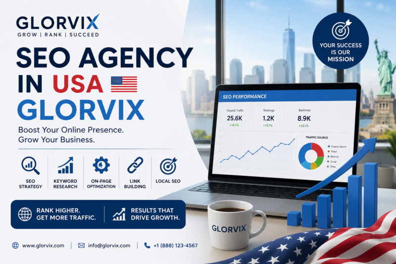 SEO Agency in USA Glorvix: Transforming Businesses With Advanced Digital Growth Strategies
