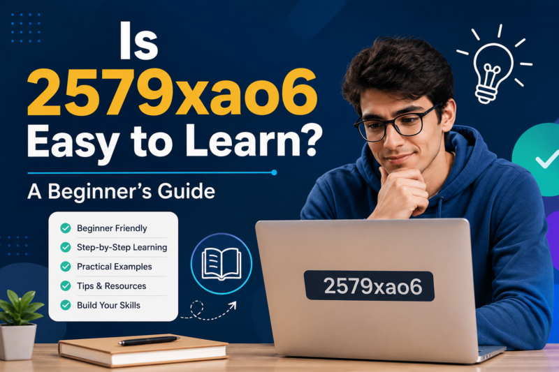 is 2579xao6 easy to learn