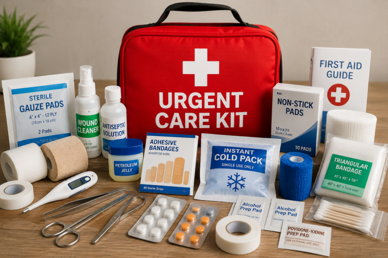 Urgent Care Kit Guide: Essential Items for Quick Medical Response