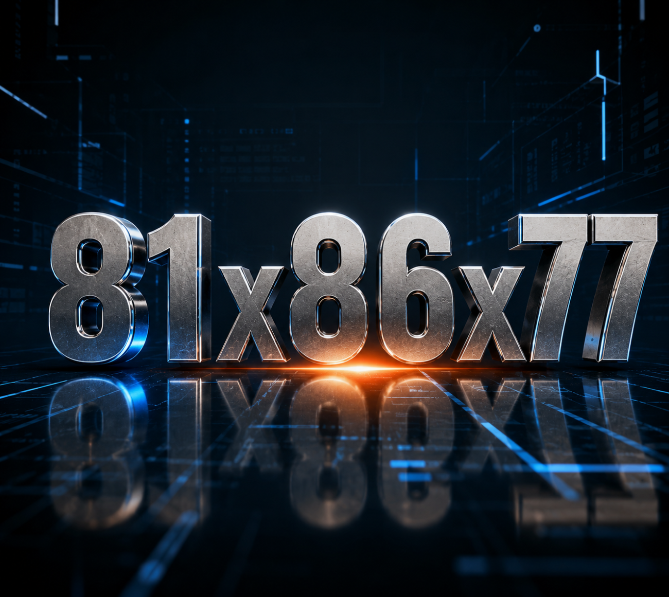 81x86x77