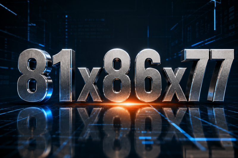 81x86x77