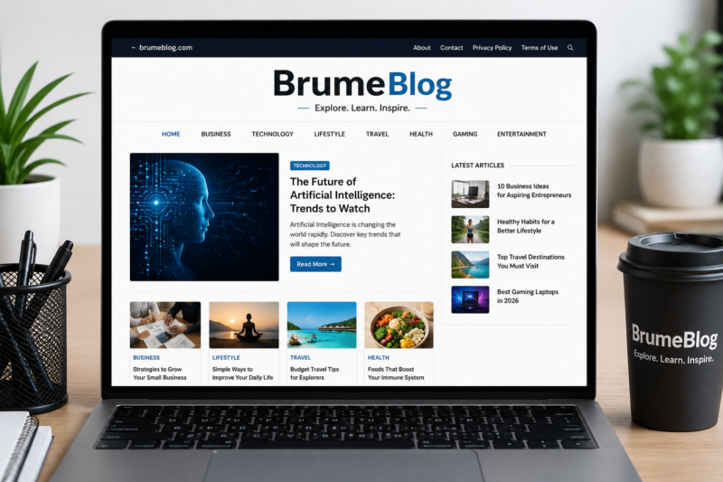 BrumeBlog com: An Informative Platform for Everyday Learning