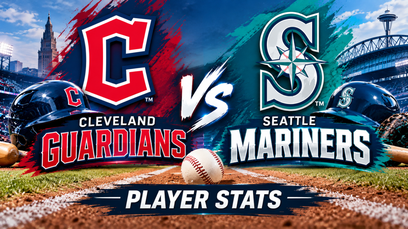 Cleveland Guardians vs Seattle Mariners Match Player Stats
