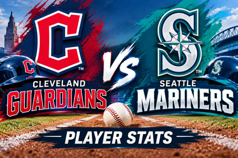 Cleveland Guardians vs Seattle Mariners Match Player Stats: Top Performers and Key Moments