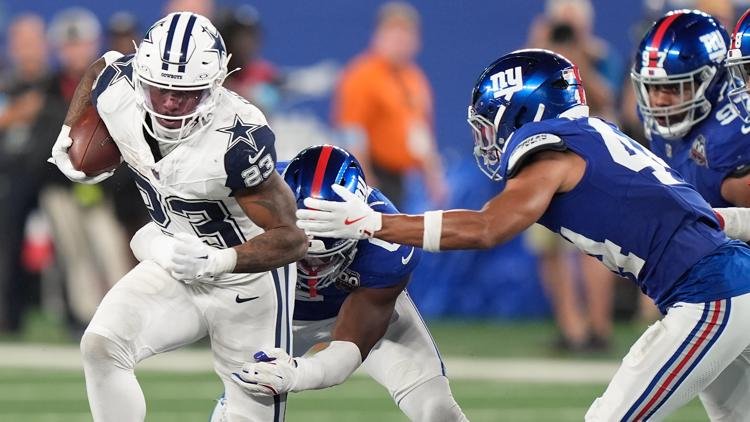 New York Giants vs Dallas Cowboys Match Player Stats