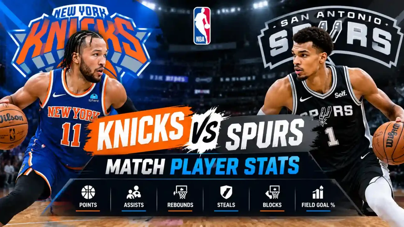 Knicks vs San Antonio Spurs Match Player Stats
