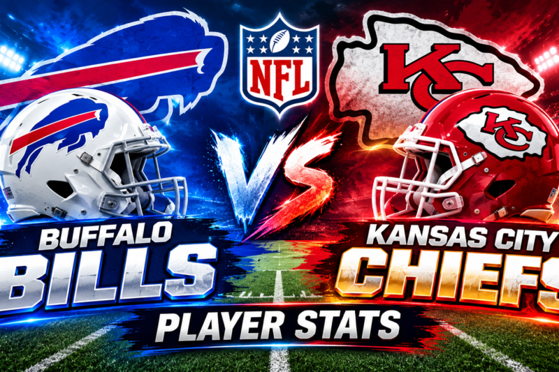 Buffalo Bills vs Kansas City Chiefs Match Player Stats