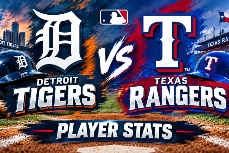 Detroit Tigers vs Texas Rangers Match Player Stats: Complete Box Score and Game Analysis